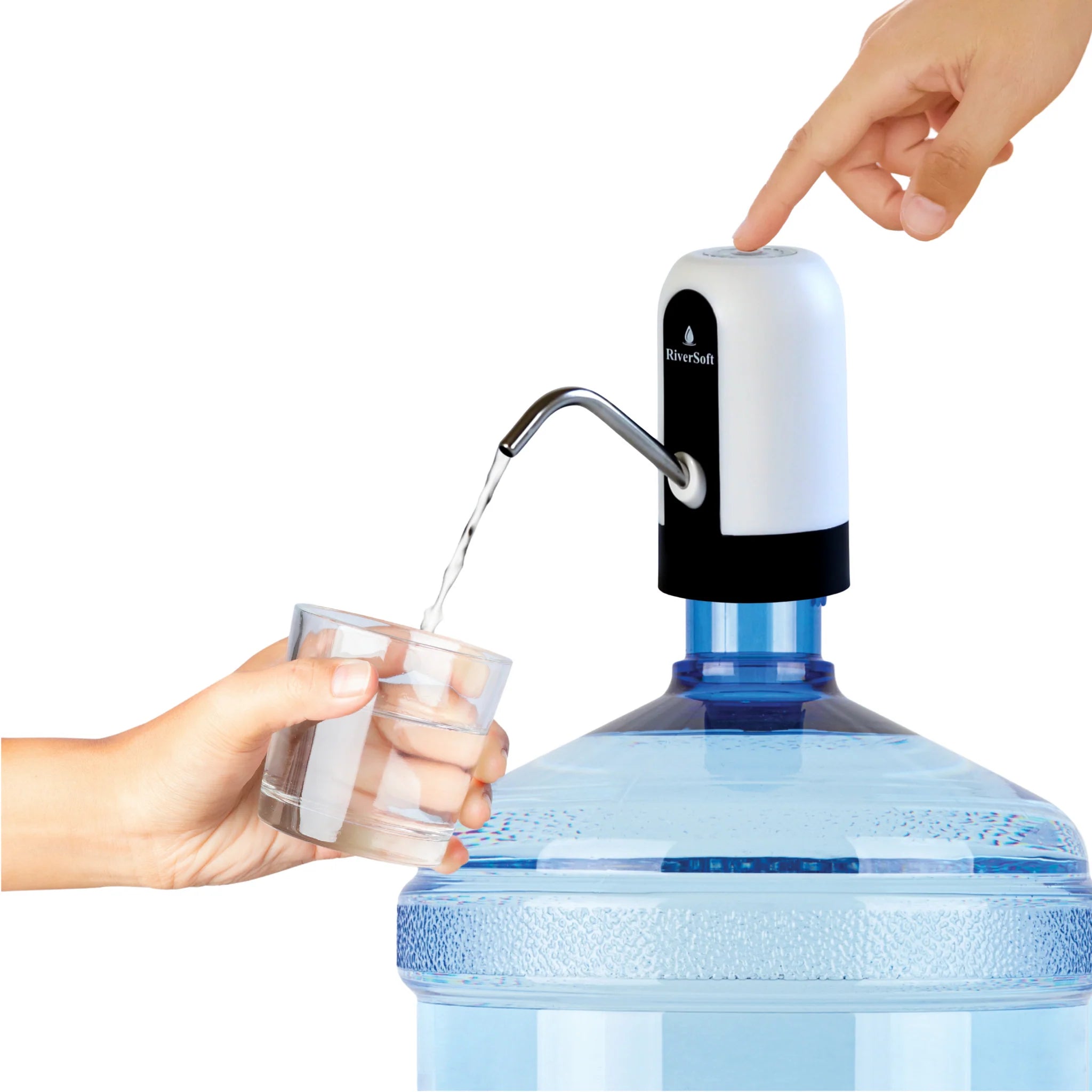 EXOSMART Automatic Rechargeable Water Dispenser Pump for 20 Litre Water Bottle