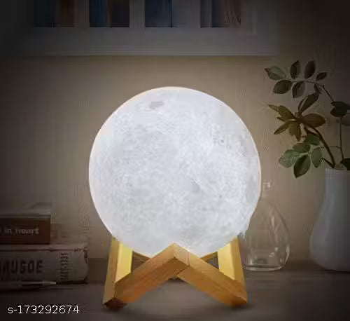 EXOSMART 3D Changing Decorative Night Moon Lamp Light