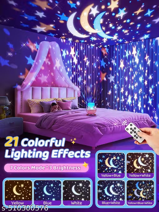 EXOSMART Rotating Cabin Projector Lamp