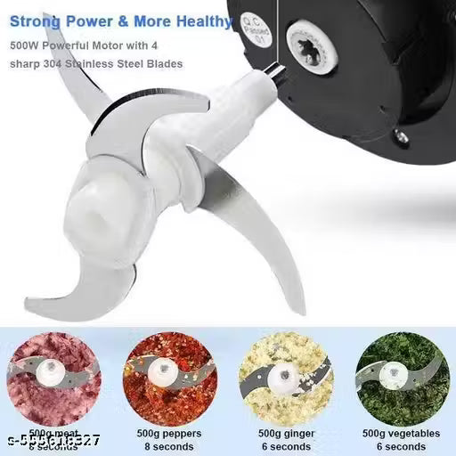 EXOSMART Electric Food Processor  Hand Blender with 230W Power