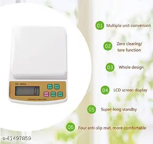 EXOSMART Electronic Kitchen Digital Weighing Scale