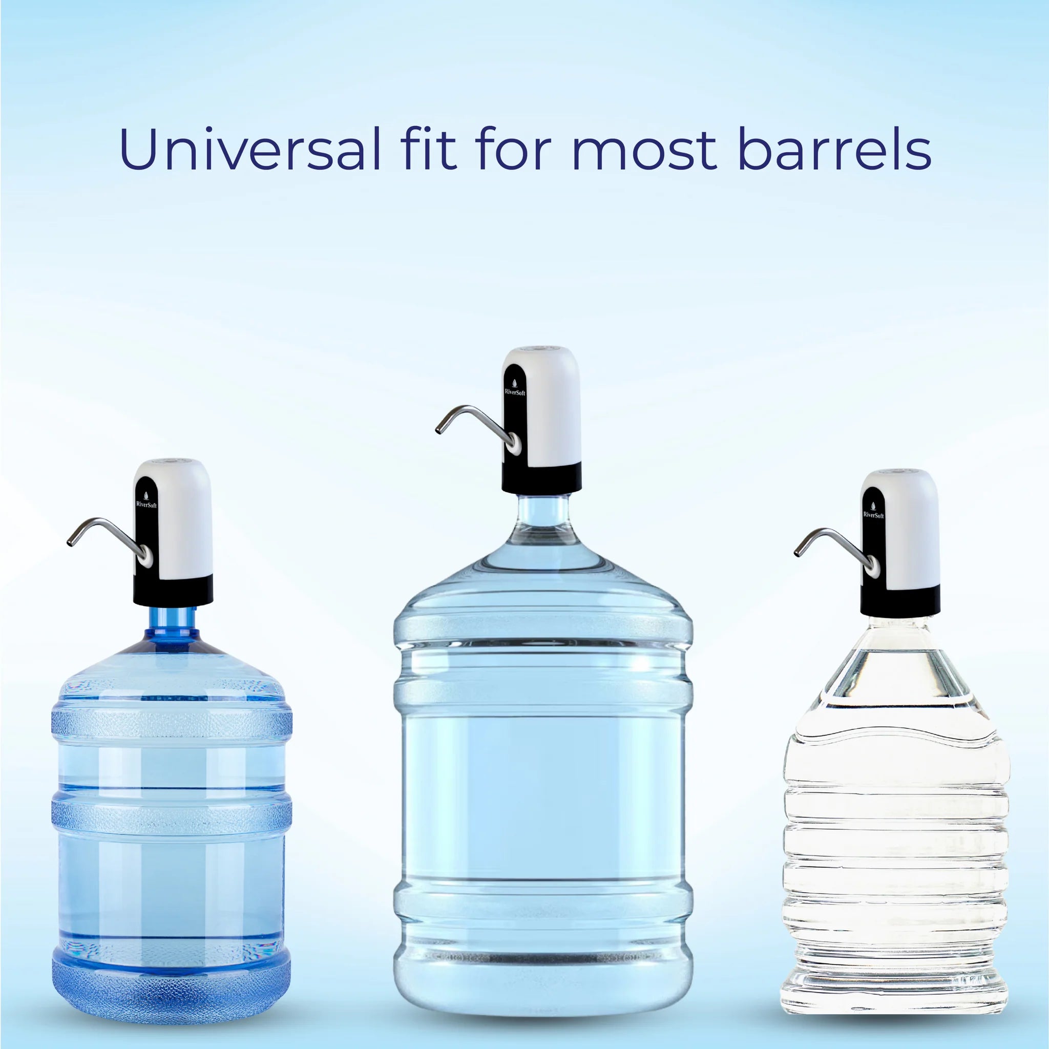EXOSMART Automatic Rechargeable Water Dispenser Pump for 20 Litre Water Bottle